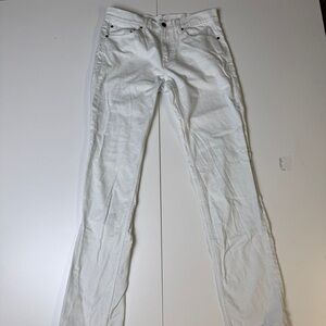 Levi’s White Straight-Leg Jeans